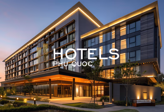 Hotels Phú Quốc โรงแรมยามพลบค่ำ